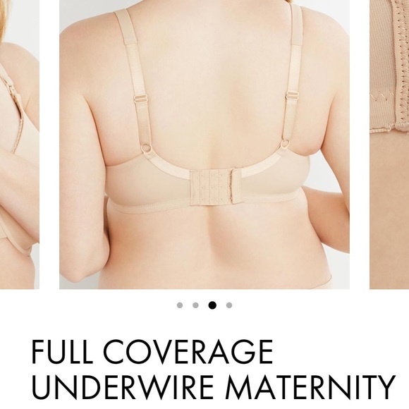 Maternity underwire full coverage nursing bra - Picture 3 of 4